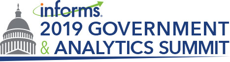 INFORMS 2019 Government & Analytics Summit