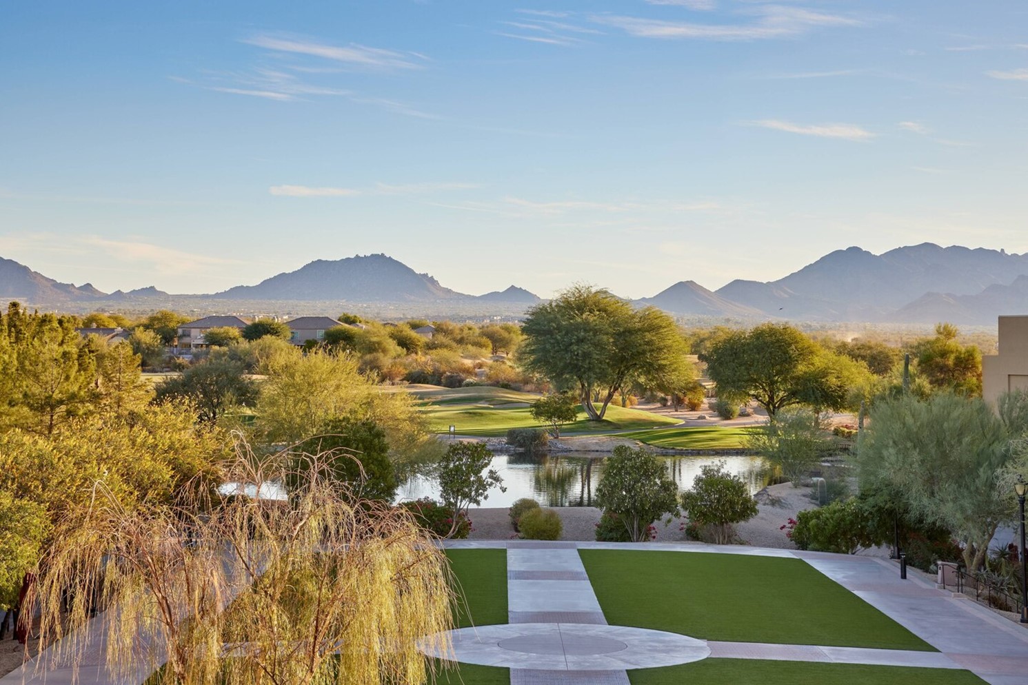 The JW Marriott Phoenix Desert Ridge Resort & Spa showcases the breathtaking natural beauty of the Arizona desert.